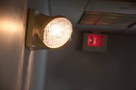 emergency exit light image